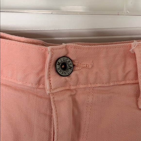 Pink Lucky Brand High Rise Shorts - Picture 2 of 5